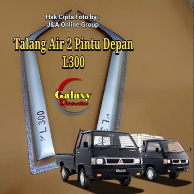 Talang Air 2 Pintu Silver L300