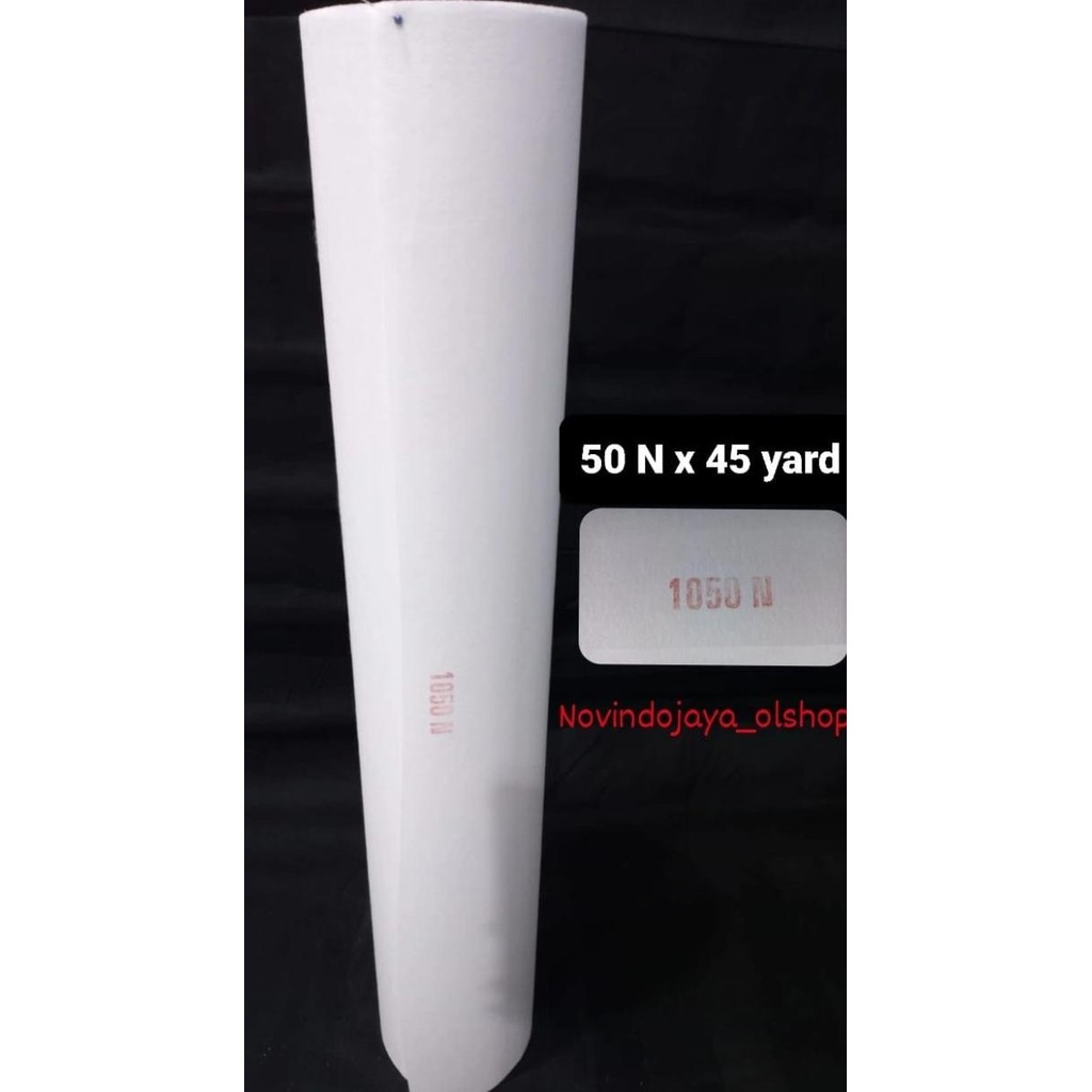 

sale! kain keras kuralon 1050 n x 45 yard(kertas pola/alot)