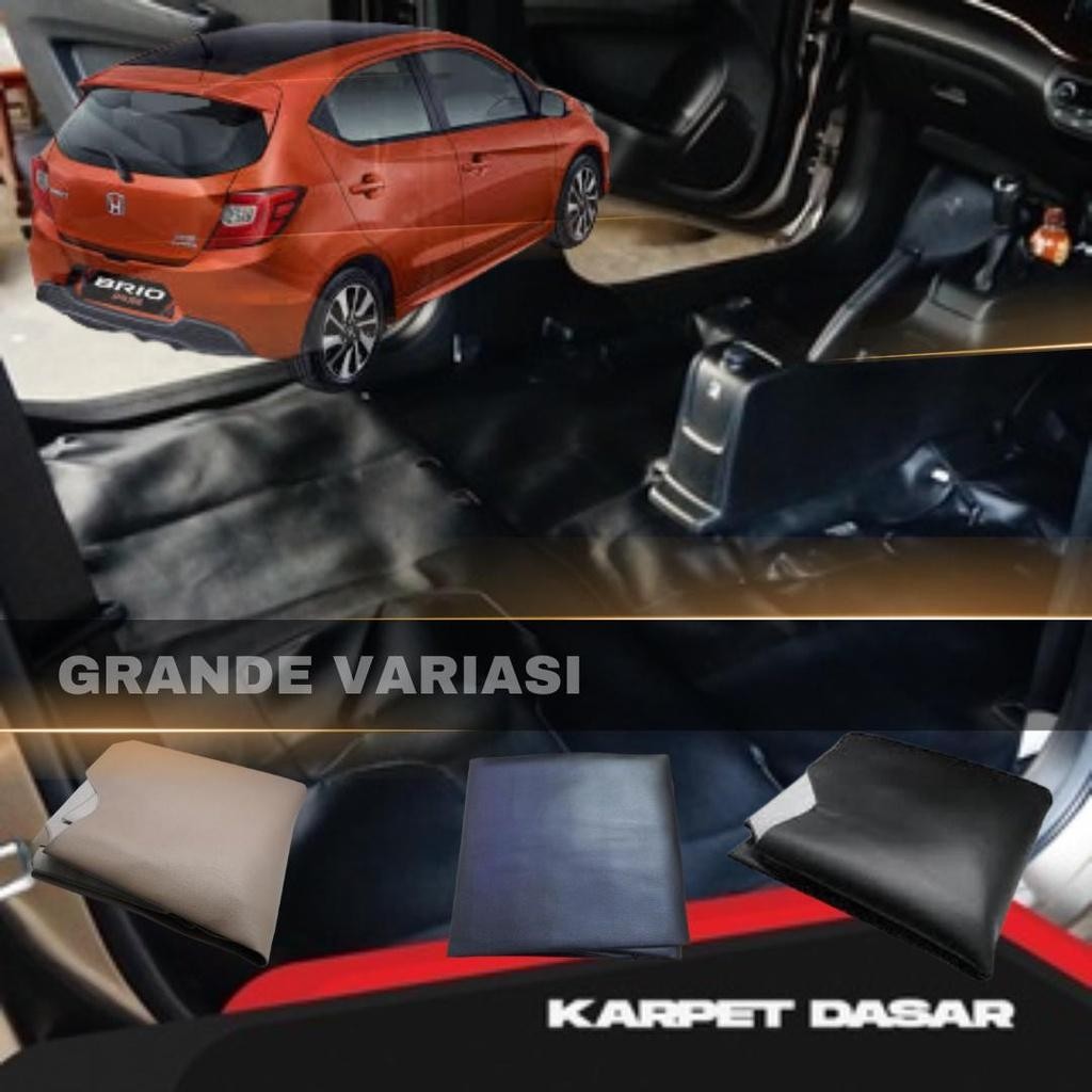 Karpet Dasar Super Peredam Lantai Mobil New Brio Satya / Rs