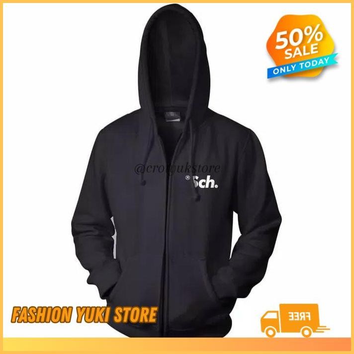 JAKET HOODIE HALFZIPPER SLETING DISTRO LOGO KECIL RSCH SCH RESEARCH OUVAL POLOS CUSTOM  INDONESIA   