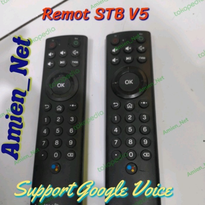 REMOT STB INDIHOME B860H VER.5 SUPPORT GOOGLE VOICE