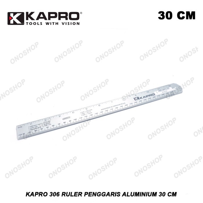 

TERBARU! Kapro 306 Ruler Penggaris Aluminium
