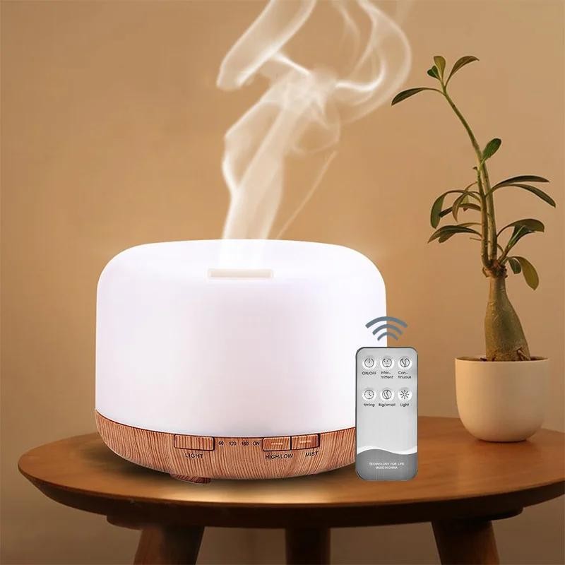 Air Humidifier Aromatherapy 7 Color 500 ml with Remote A770 Krey Anti Dehumidifier Purifier Ruangan 