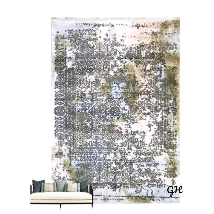karpet turki import vintage original elegan mewah 240 x 305