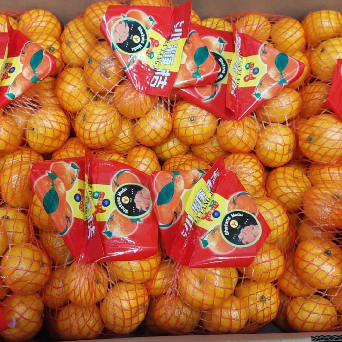 

Jeruk Shantang Daun Jaring Manis Isi 8 X 700 Grm / Box