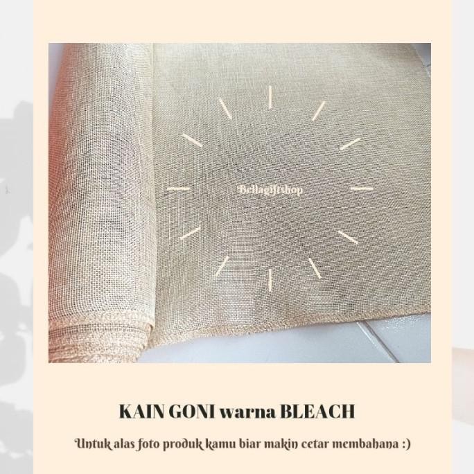 Termantab] kain goni sintetis | lebar 50 cm | kain burlap | kain goni 1/2 yard