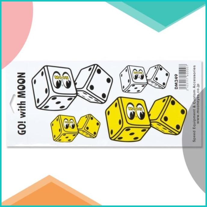 

MOON 8 Dice Sticker 07D35Z4 :)