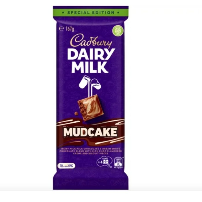 

CADBURY DAIRY MILK MUDCAKE 167 GR