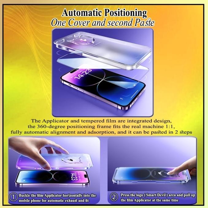 Murah Tempered Glass Smartdevil Iqoo 13 Iqoo 12 Screen Protector Iqoo13 With Easy Aplikator Isi 2 Pc