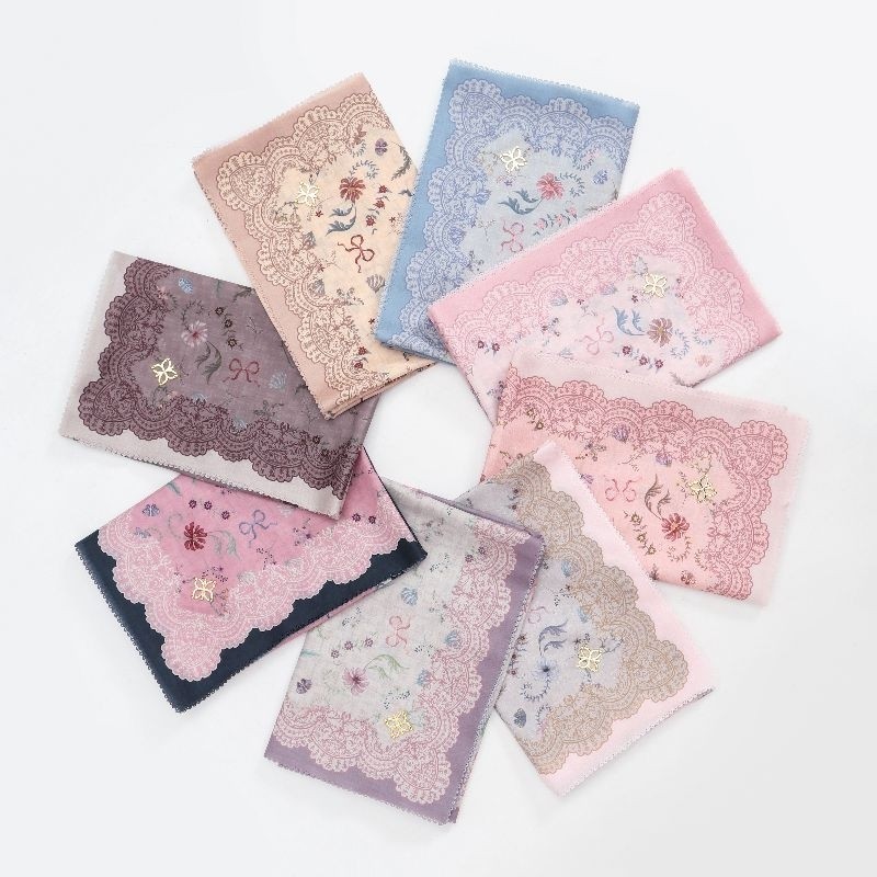 SHABBY RENEW SCARF / Coquette Hijab / Kibo Hijab