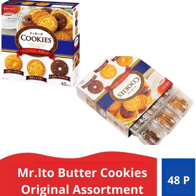 

Mr. Ito Butter Cookies Original Assortment - 48pcs NOV