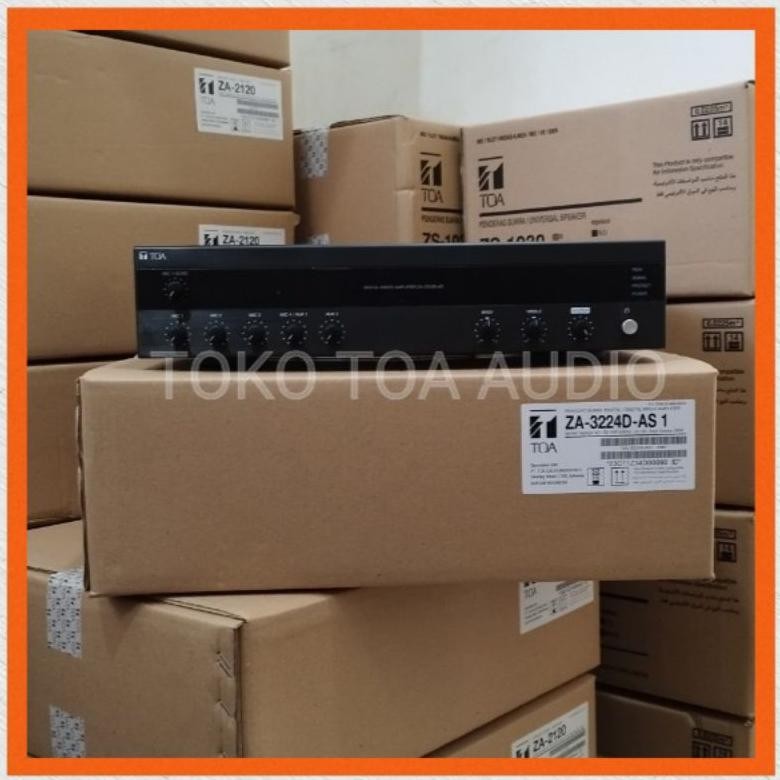ngel dital xer amplifier toa za-3224d za 3224 ampli dital 240 watt masjid