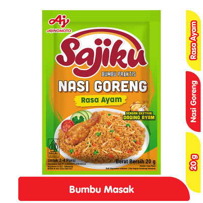 

Sajiku Bumbu Instan Nasi Goreng Ayam 20 g