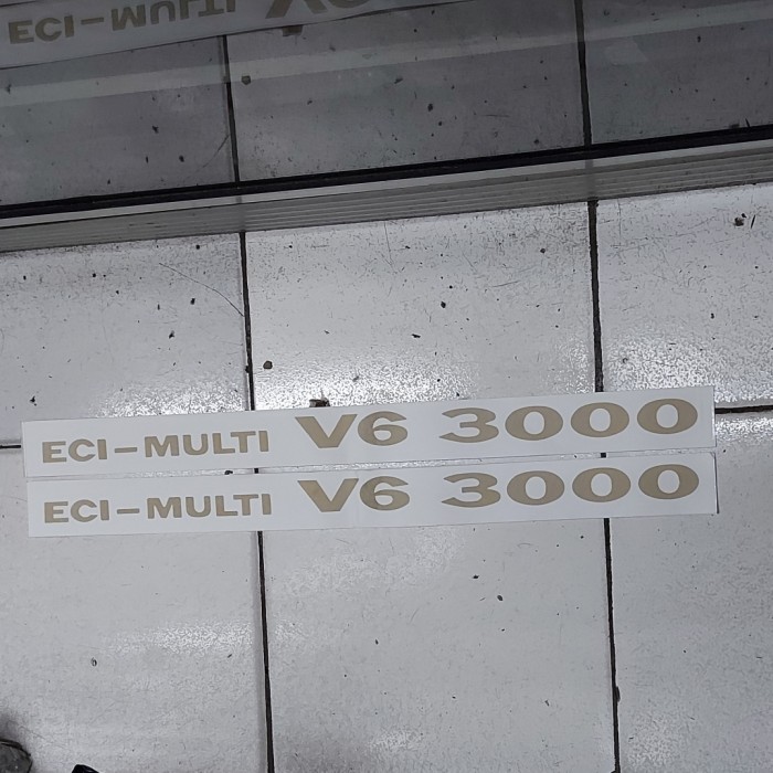 Emblem Eci Multi V6 3000 Pajero V43 3000cc 1995 sd 1998