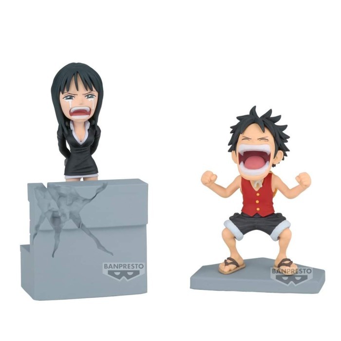 Banpresto One Piece WCF Log Stories Monkey D Luffy & Nico Robin