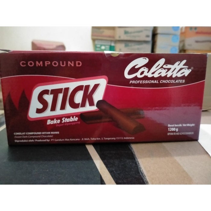 

Colatta Chocolate Stick - Cokelat Stik 1.200gram