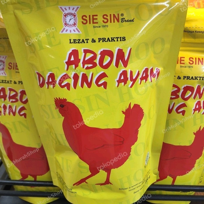 

Abon Ayam Sie Sin 200g Halal - Abon Ayam SieSin 200 gram - Harga Murah