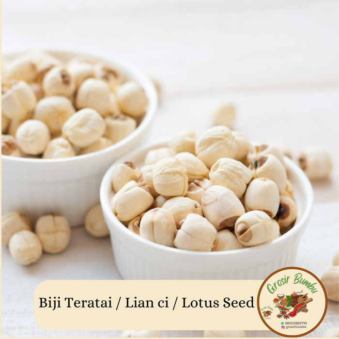 

Biji teratai / Lian ci / Lotus seed 500 gram