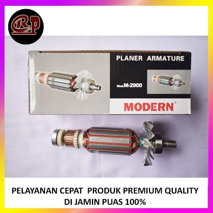 READY STOCK MODERN ARMATURE ROTOR ANGKER M 2900 MESIN SERUT PLANER SUGU KAYU