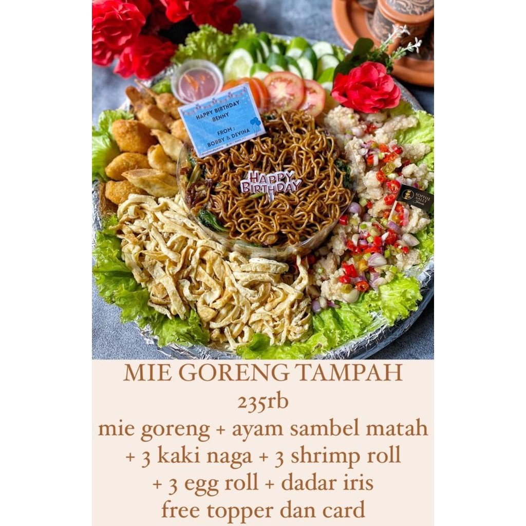 

Mie Goreng Tampah - Ready Setiap Hari , Note Tgl Dan Ucapan Ya Terlaris 100 % Original