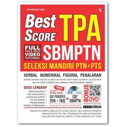 Original Best Score Tpa Sbmptn Ptn Pts Termurah 100 % Original