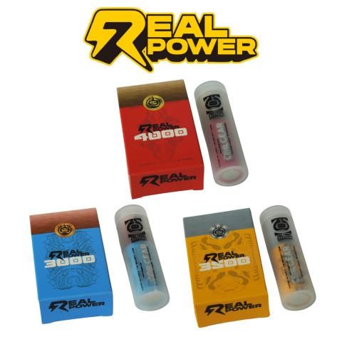 Battery Real Power 18650 4000Mah  Authentic By Cg / Baterai Real Power 18650 4000Mah New 100 % Origi