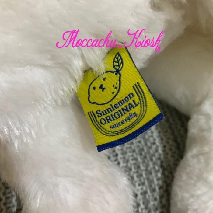 Sunlemon Plush Doll Knee White Fox / Boneka Rubah Putih Sunlemon Terbaru 100 % Original