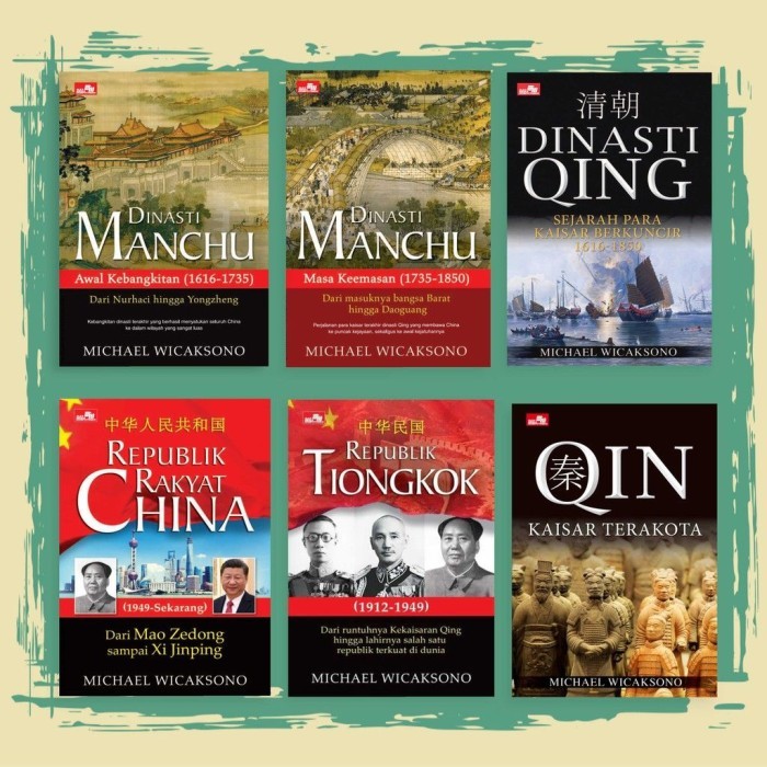 TERBARU Seri Buku Michael Wicaksono (Republik Rakyat China, Tiongkok,