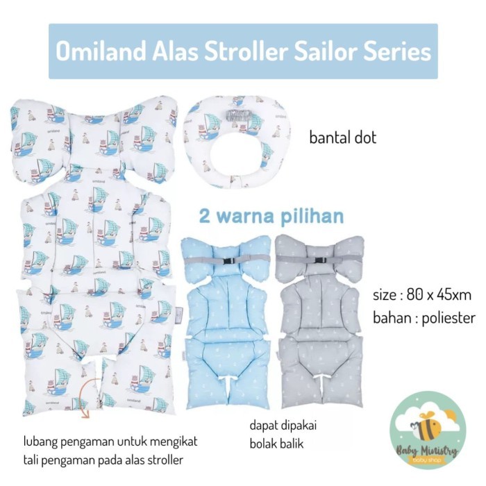 OMILAND ALAS STROLLER + BANTAL (ALAS STROLLER BAYI)
