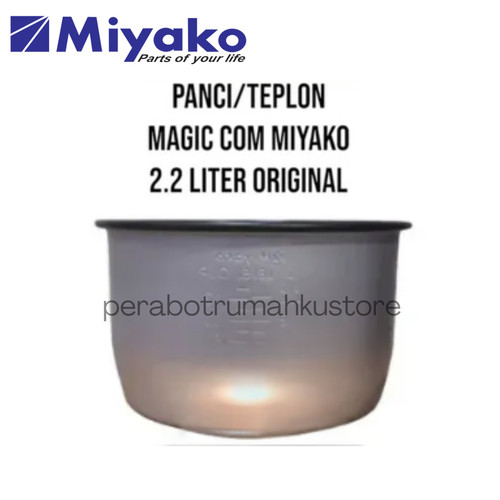 TEPLON/INNERPAN MAGIC COM MIYAKO 2,2 LITER