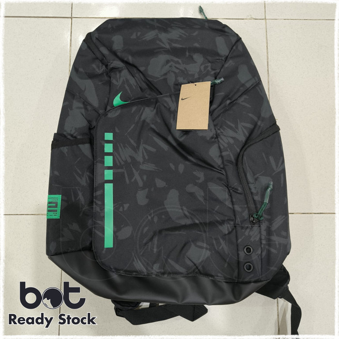 TERLARIS [READY STOCK] Nike Elite Hoops Backpack Green Camo ORIGINAL