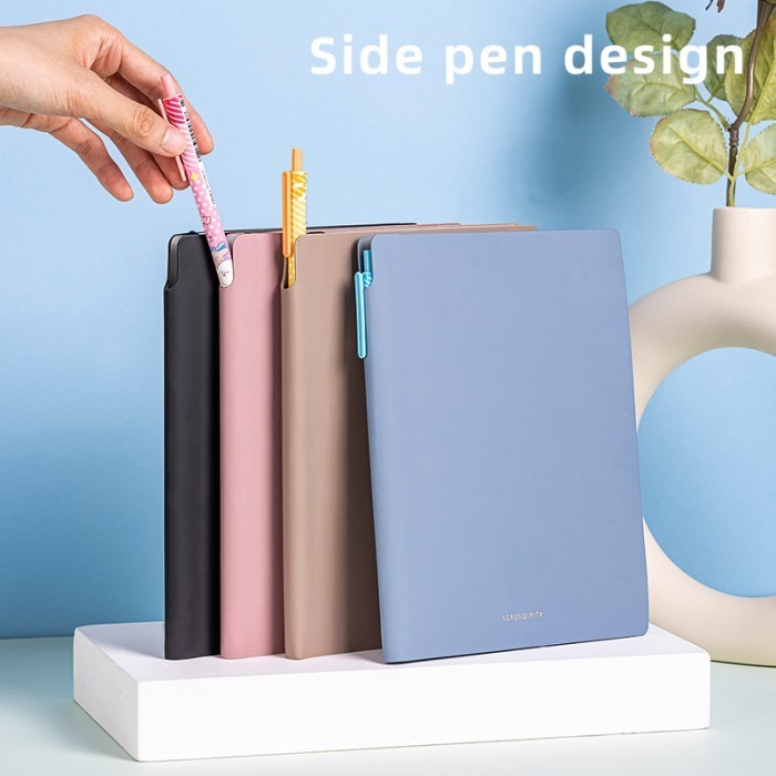

Terlaris Deli Leather Cover Notebook Buku Catatan Agenda Pocket Kulit A5 EN128L SALE