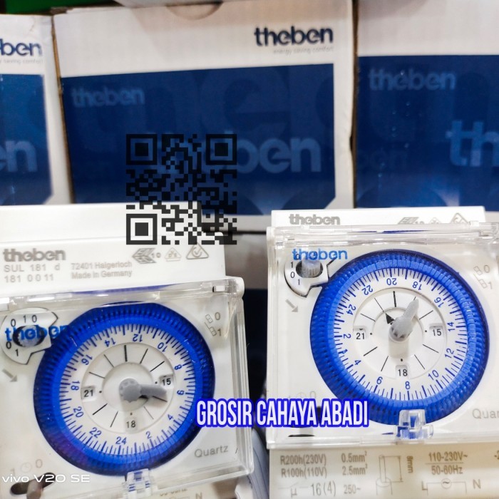TERBARU timer theben sul 181 d original/theben sul 181d timer