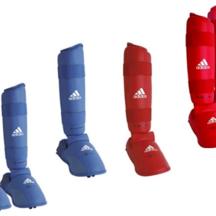 Pelindung Kaki Karate-shin instep guard ADIDAS