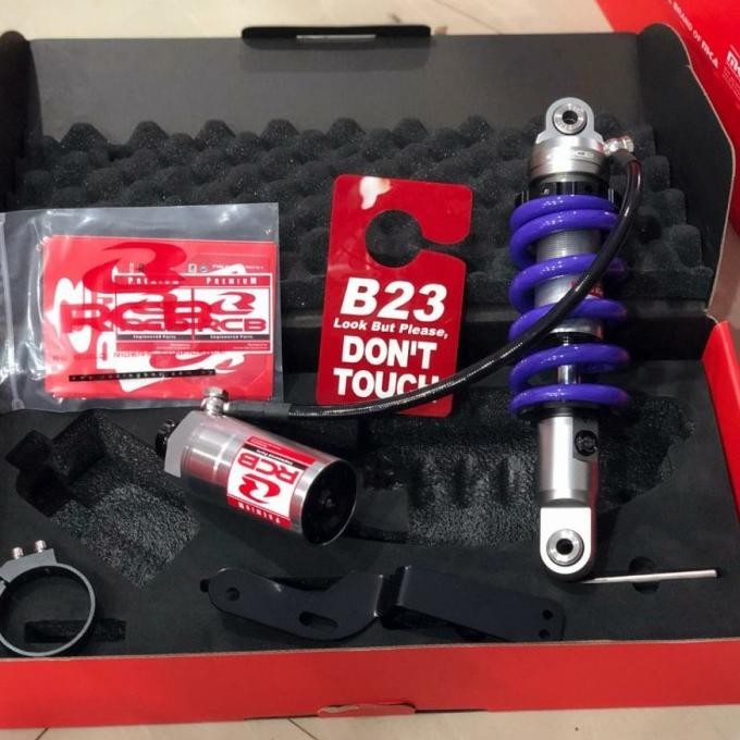 Update Shock Monosok RCB Satria Fu DB2 Line Tabung Premium Purple lesmo99 Ayo Order