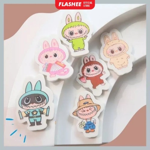 

Flashee Eraser Penghapus Motif Labubu Stip Eraser