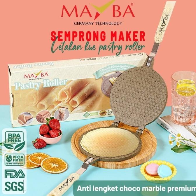 CETAKAN KUE SEMPRONG ORIGINAL|Cone Ice Cream|PANCI EGG ROLL Motif Cant