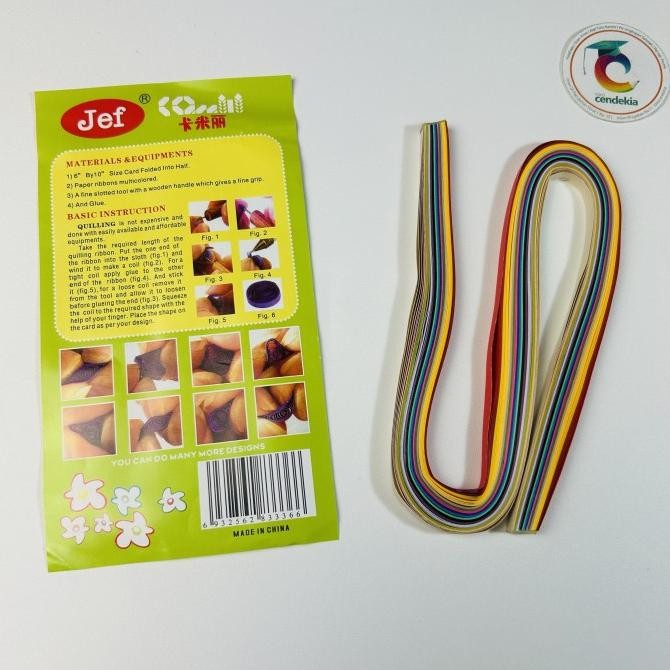 

Kertas Office Quilling Paper JEFF Kertas Bintang ORIGINAL BEST QUALITY