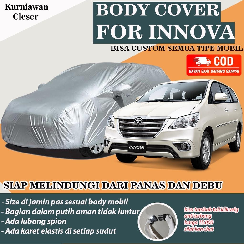 Cover Mobil Innova Sarung Mobil Car Cover Mobil Kijang Innova Sarung Mobil Innova/Kijang Innova/Inno