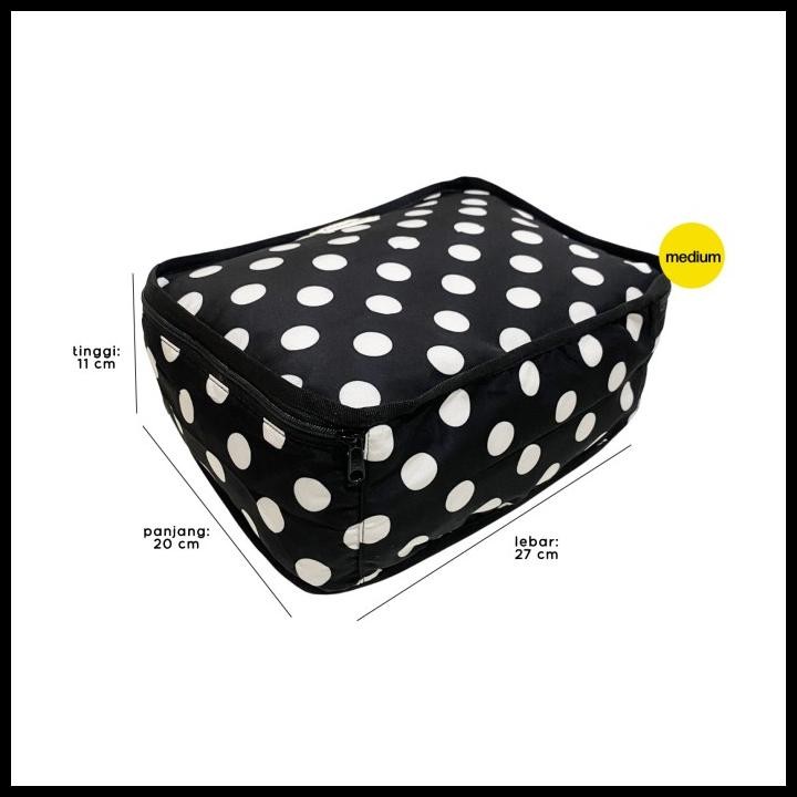 

Packing Cubes Polkadot (Isi 3 ) Original Best Quality