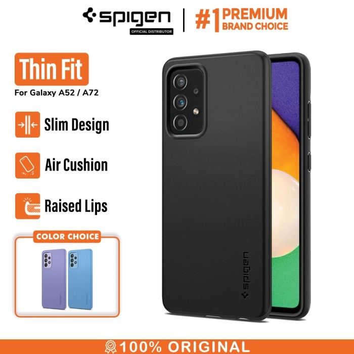 Case Samsung Galaxy A52 / A72 Spigen Thin Fit Slim Hybrid Casing