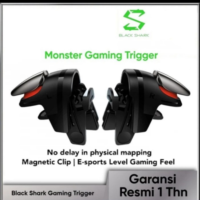 Black shark The Monster Gaming Trigger PUBG L1 R1 Blackshark Triggers