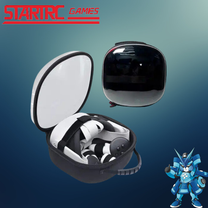 Meta STARTRC GAMES For Meta Quest 3S / Quest 3 / Quest 2 Carrying Case Snowflake Cloth VR Headset