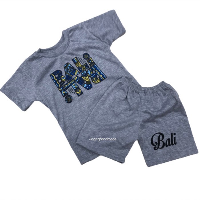 GRATIS ONGKIR Setelan Anak Laki-Laki Kaos Bali Murah