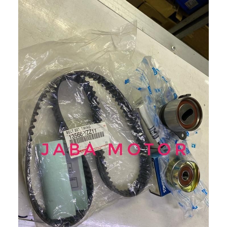 TIMING BELT STARLET 1.300 CC PLUS BEARING TENSIONER BESAR KECIL ORI