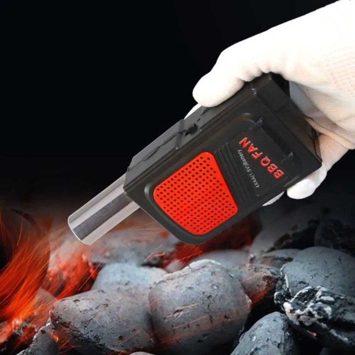 Ventilator Kipas Mini Elektrik Bbq Bakaran Air Fan Blower Baterai