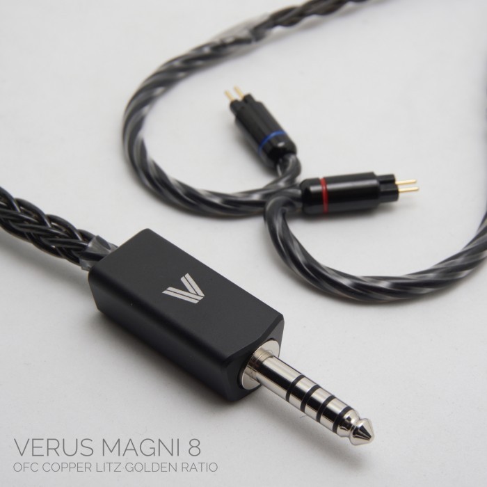 TERBARU Verus Magni 8, OFC Copper Litz Golden Ratio Strand BISA GOSEND