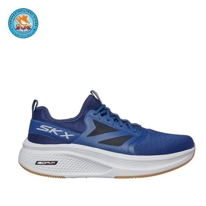 Sepatu Sneakers Pria Skechers Go Run Elevate Shoes Navy Original