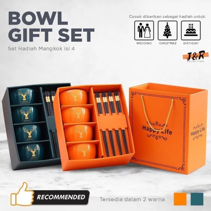

Hampers Mangkok Keramik Set / Bowl Gift Set