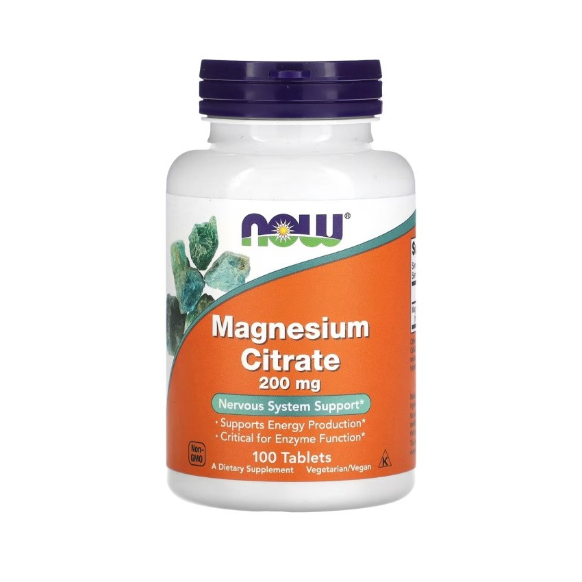 NOW FOODS MAGNESIUM CITRATE / MAGNESIUM BISGLYCINATE